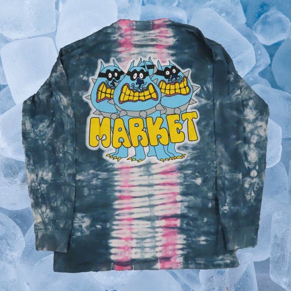 Rare Market The Beatles Yellow Submarine Long Sleeve Shirt Size Large
